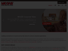 Tablet Screenshot of mogas.com